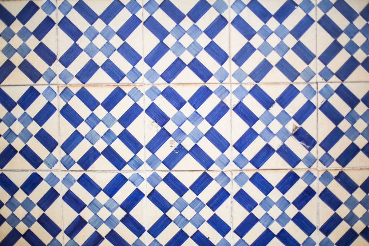 Typical Portuguese tile